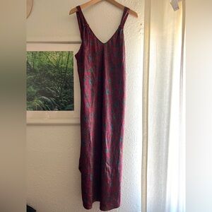 lucie anne ii paisley floral satin slip nightgown